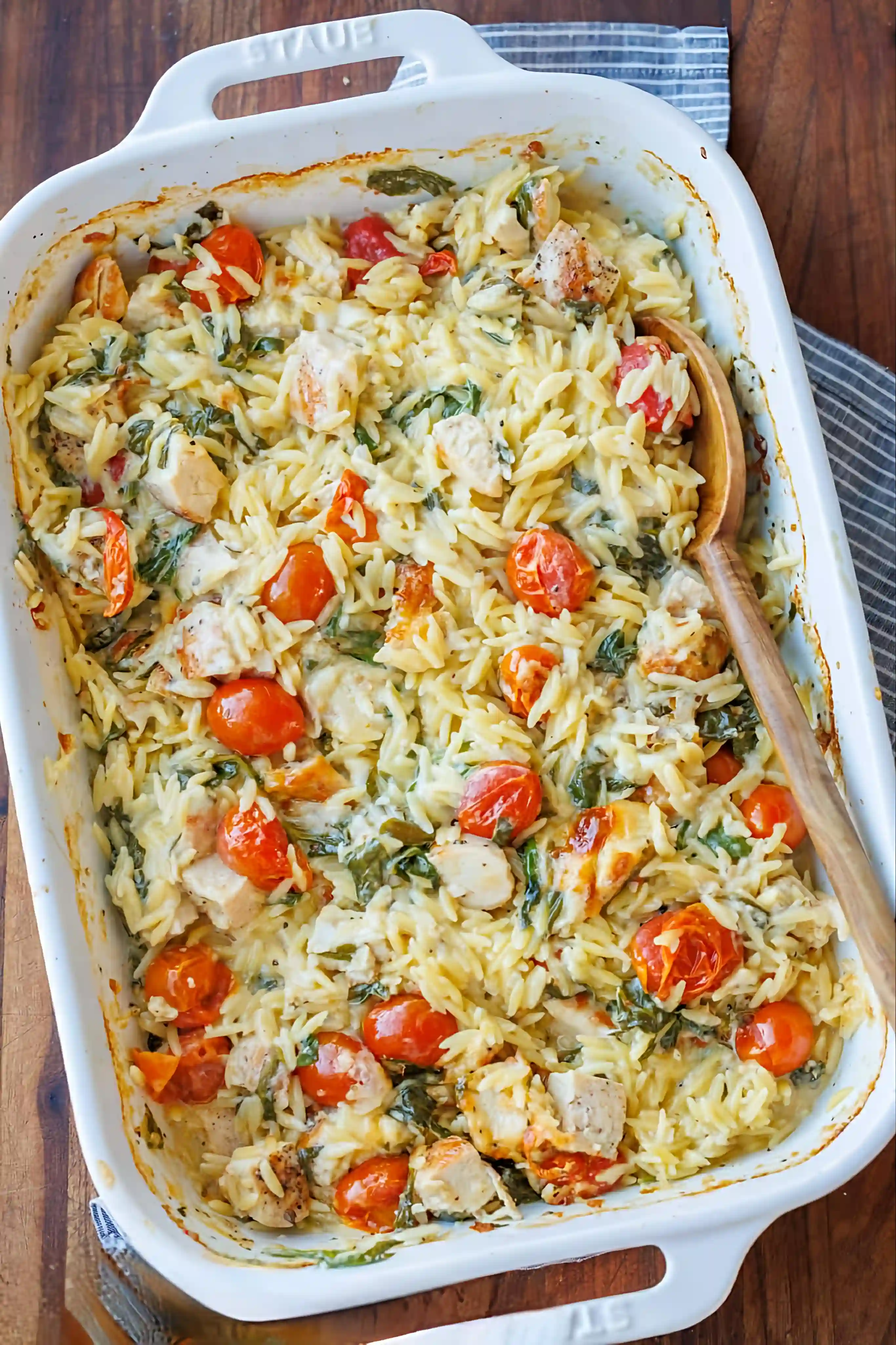 Chicken Orzo Bake
