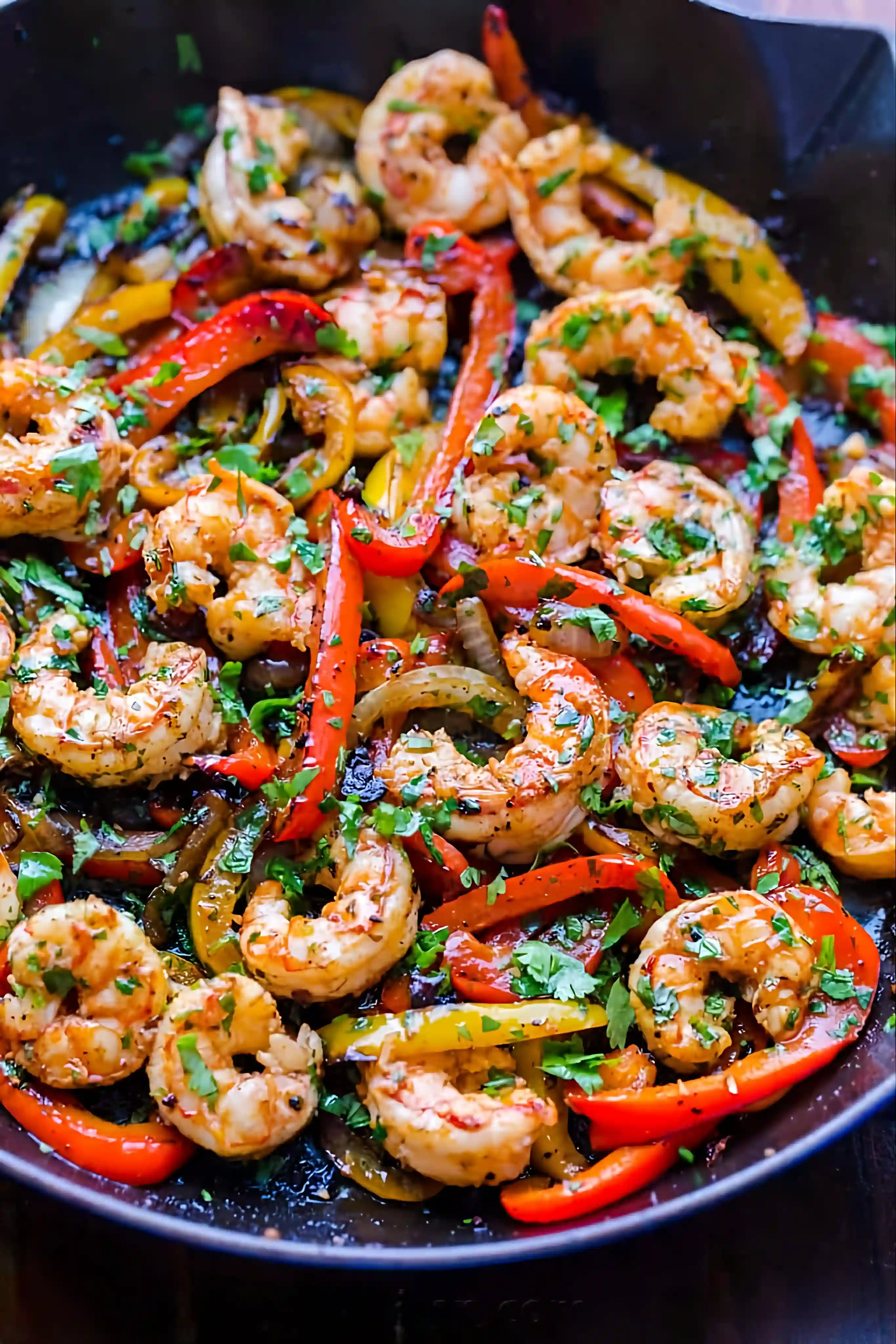 Shrimp Fajitas