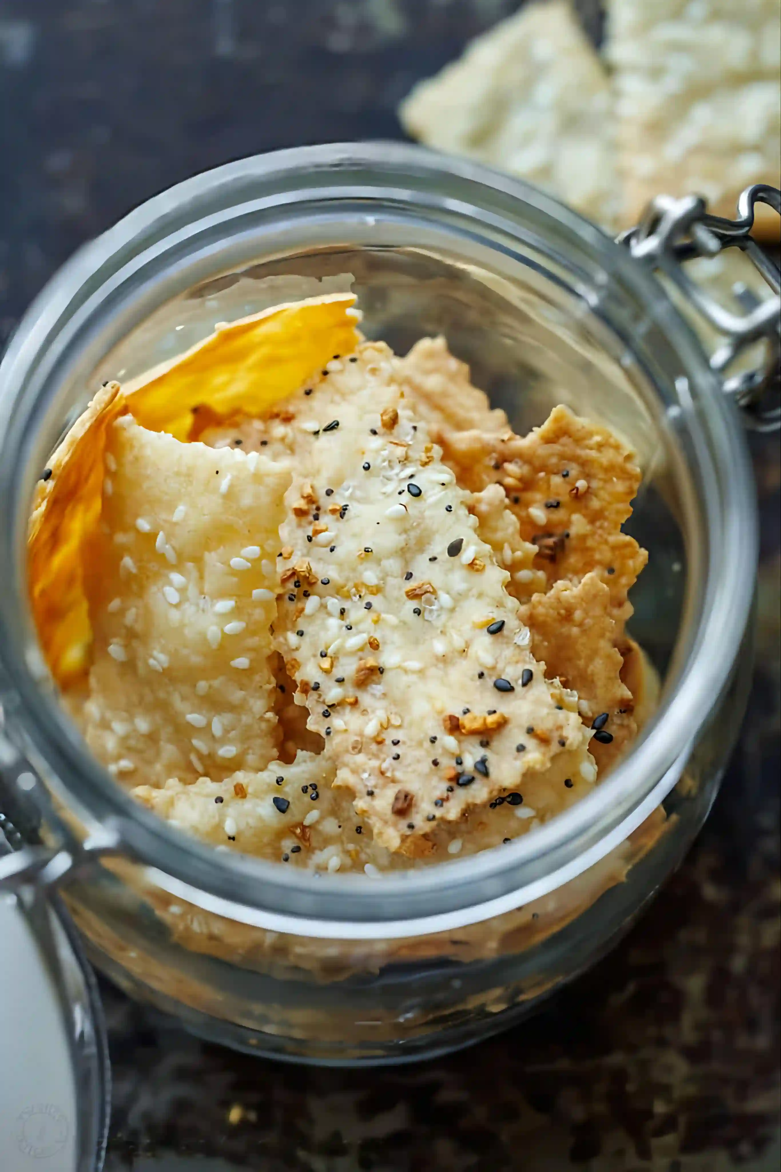 Sourdough Discard Crackers