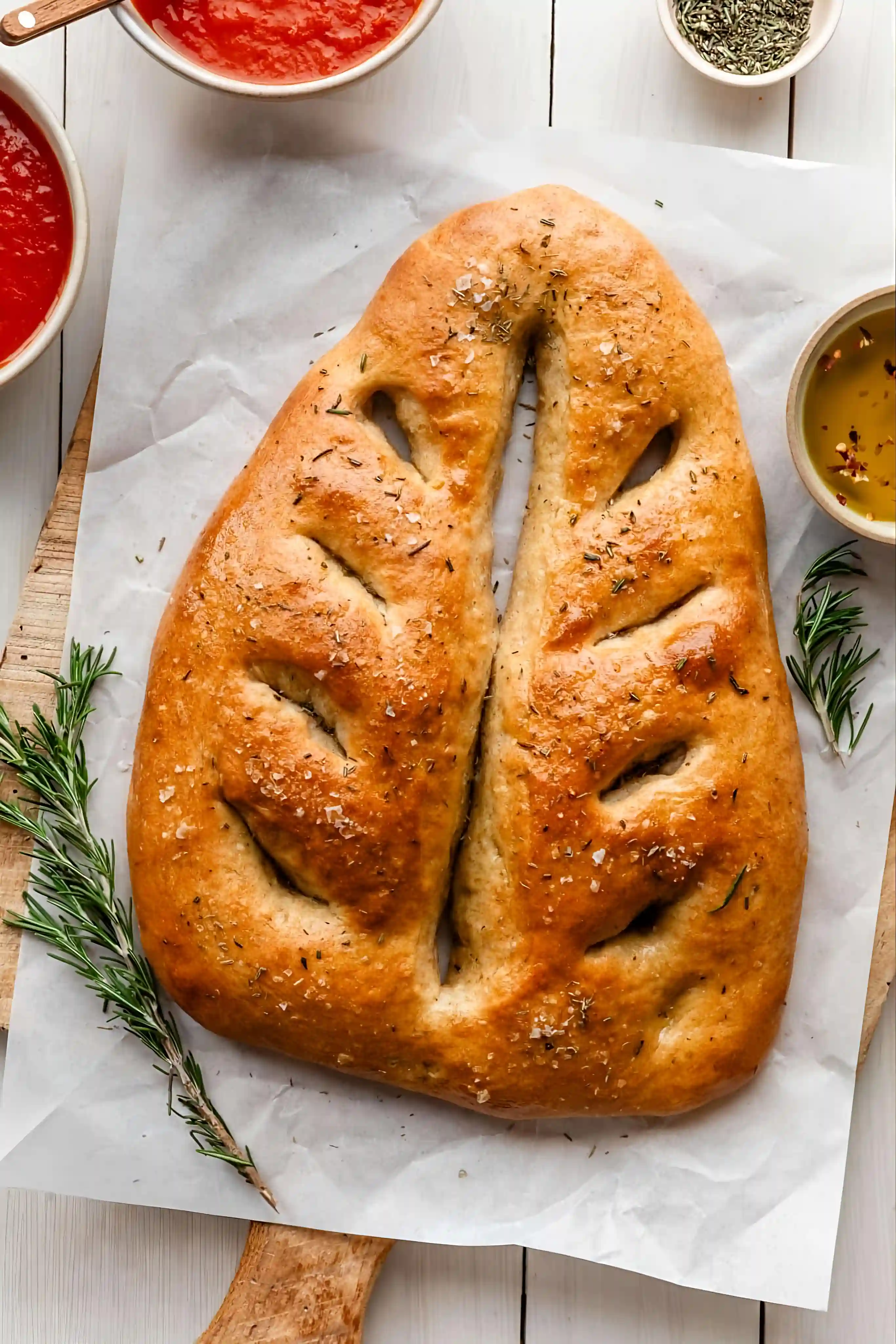 Homemade Fougasse