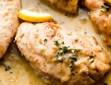 Creamy Lemon Thyme Chicken