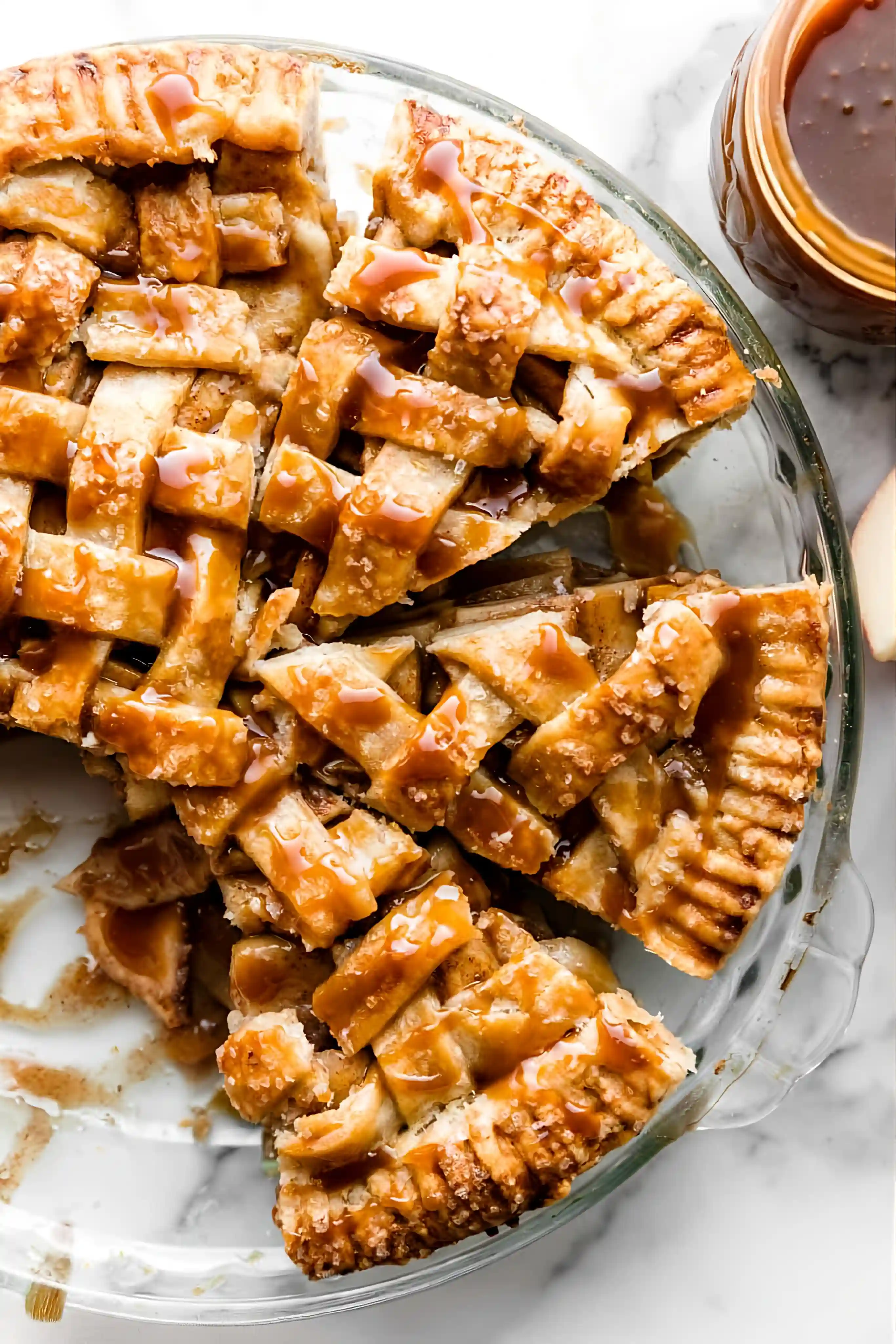 Salted Caramel Apple Pie
